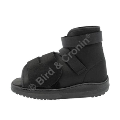 Bird & Cronin Boot Cast Comfor Lite Nylon Black Rocker Sole 10" Size Small Each - 0814-1052
