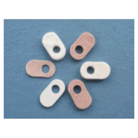 Aetna Felt Corporation Pad Orthopedic Pedi-Pads Crn Felt 0.25x0.25" .25 Adhesive Back White 100/Bg - 4319