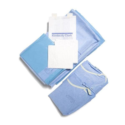 O & M Halyard Pack Lower Extremity VI Orthoarts With Large Drape 60x76"/Towel LF Sterile 5/Ca - 88461