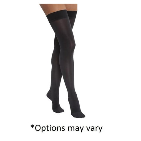 BSN Medical, Inc Stocking Compression Thigh High Opaque Classic Black Size Medium 1/Pr - 115565