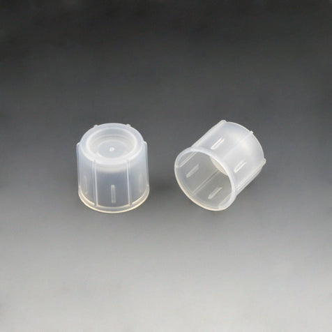 Globe Scientific Cap, Snap, Dual Position, LDPE, 500 of Bag, 2 Bags of Unit