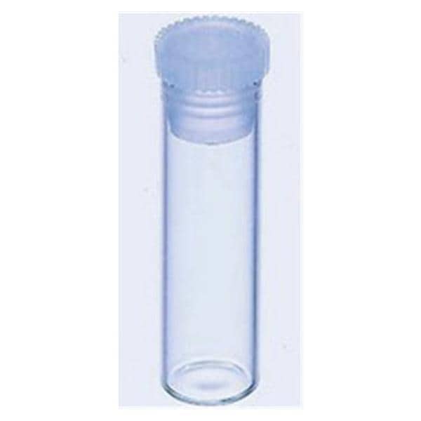 Kimble Chase Life Science Vial Adapter Glass Shell 15x45mm 1 Dram Transparent 144/Pk - 0333926B