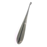 BR Surgical, LLC Curette Bone Spratt 6-1/2" #4 Oval Tip Stainless Steel Each - BR32-47504
