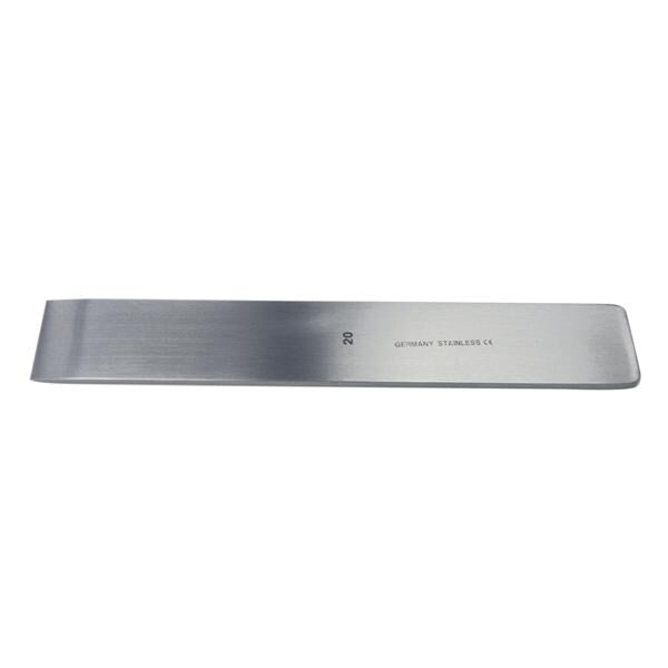 BR Surgical, LLC Osteotome Mini Lambotte 5" Mini Straight 20mm Tip Stainless Steel Reusable Each - BR32-65420