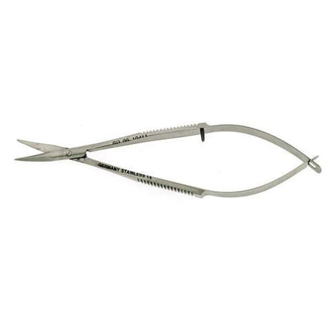 BR Surgical, LLC Scissors Tenotomy Westcott 4-1/4" Blunt/Blunt Smooth Curved Stainless Steel Each - BR09-10411