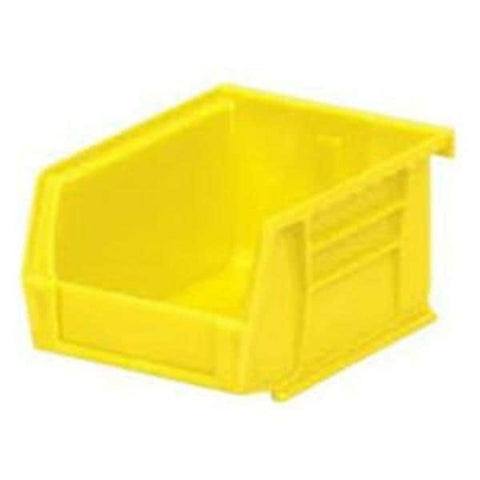 Healthmark Bin Shelf AkroBins 5-3/8x4-1/8x3" Yellow Polymer With Label Holder Eachch - 30-210 YL