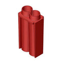 The Drucker Company Tube Carrier 100mm 2 Place Red Each - 7713030