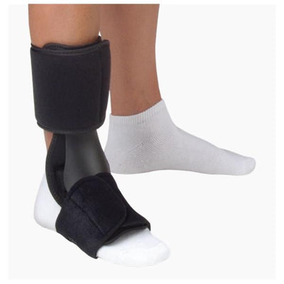 Deroyal Industries Inc Splint Night Drsl Thermoplastic/Neoprene Black Sz M9.5+/W10.5+ Lg/XL Univ Each - NS2000-21