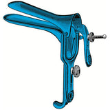 Sklar Instruments Speculum Vaginal Graves 4-3/4x1-1/2" Extra Large Blue Stainless Steel/Coated Each - 91-5068