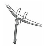 Salter Labs, Inc Thermistor Oral/Nasal Cannula/Holder Thermisense Adult 7' ArFlw Prsr Tb 25/Ca - 7/25/5760