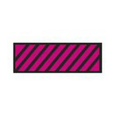 Aspen Surgical Tape Instrument ID ColorTrack 8-1/2x11" Sheet/1/4" Flexible Rbn/Blk Dgnl Strp Each - 159004EEA