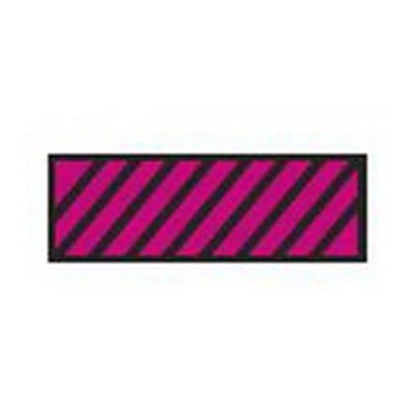 Aspen Surgical Tape Instrument ID ColorTrack 8-1/2x11" Sheet/1/4" Flexible Rbn/Blk Dgnl Strp Each - 159004EEA