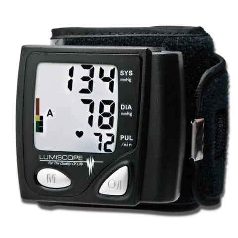 Graham Monitor Blood Pressure Lumiscope Adult Wrist Digital Display Black Eachch - Field/Everest &Jennings - 1143