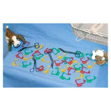 Healthmark Tag Instrument Repair Snap-Loks Plastic Red 100/Pk - 994-R