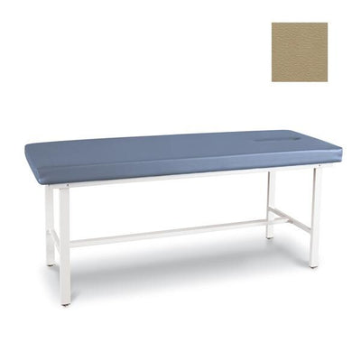 Winco Mfg, LLC Table Treatment 2" Medium Density Foam Top 72x28x30" Taupe 400lb Capacity Each - 8510-03