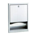 Bobrick Towel Dispenser Stainless Steel With Fl Lngth SS Pn Hng Eachch - 359