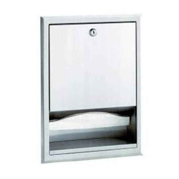 Bobrick Towel Dispenser Stainless Steel With Fl Lngth SS Pn Hng Eachch - 359