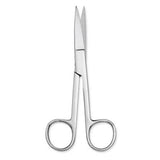 Centurion Medical Products Scissors 5-1/2" Straight/Sharp Straight Stainless Steel Disposable 20/Ca - 66260