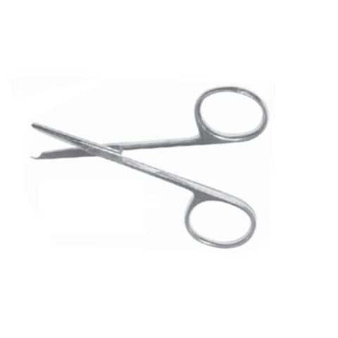 Centurion Medical Products Scissors Stitch Littauer 3-1/2" Hook Stainless Steel Disposable 20/Ca - 66845