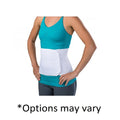 DJO, Inc Binder Compression Adult Abdominal Elastic White Size 14" Medium Each - 79-89335