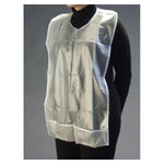 Graham Apron Bib Vinyl Unisex Translucent X-Large 33 in x 18 in With Pockets Adult Each - Field/Everest &Jennings - 3856