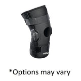 DJO, Inc Brace Wraparound Economy Adult Knee Drytex Black Size 2X-Large Universal Each - 11-2013-6