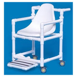 Innovative Prods Unlimited Wheelchair Transport PVC 25x23x35" White Each - MRI-TC450