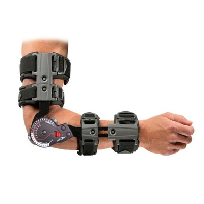DJO, Inc Brace Post-Op X-Act ROM Adult Elbow Black Left Each - 44866