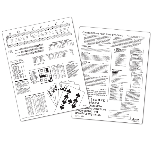 CONTEMPORARY NEAR VISION CARD