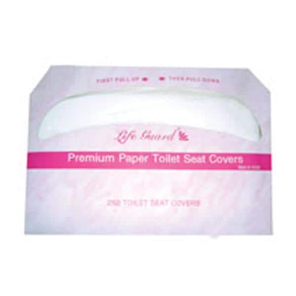 Lifeguard Medical Cover Toilet Seat White 250/Pk, 20 PK/CA - 4500