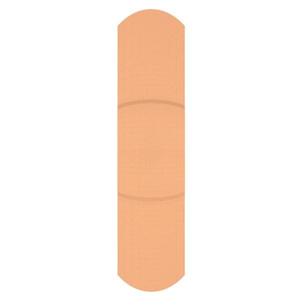 Dynarex Corporation Bandage Strips Fabric 3/4x3" Tan 100/Bx, 24 BX/CA - 3611