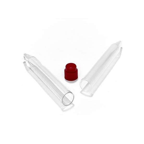 Evergreen Scientific Caplugs Centrifuge Tube Polystyrene 15mL 17x120mm Conical Bottom NS 500/Ca - 55520