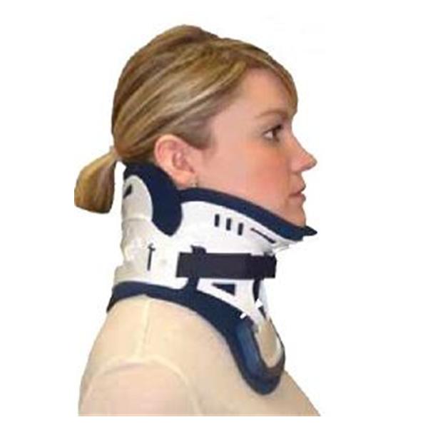 BSN Medical, Inc Collar Miami J Adult Cervical Plastic White/Navy Size Large Each - MJ 500