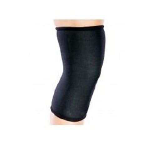 DJO, Inc Support Sleeve Basic Adult Knee 1/4" Drytex Black Size 2X-Large Universal Each - 11-0658-6-06000