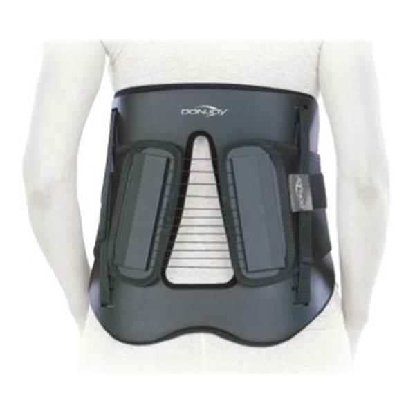 DJO, Inc Brace Chairback Adult Standard Back Black Size Large Each - 11-1563-4