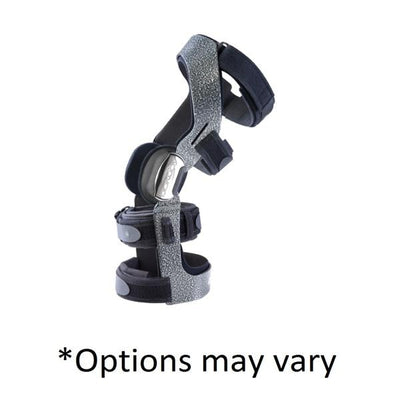 DJO, Inc Brace Action Armor ACL Adult Standard Knee Aluminum Black Size Small Left Each - 11-1445-2