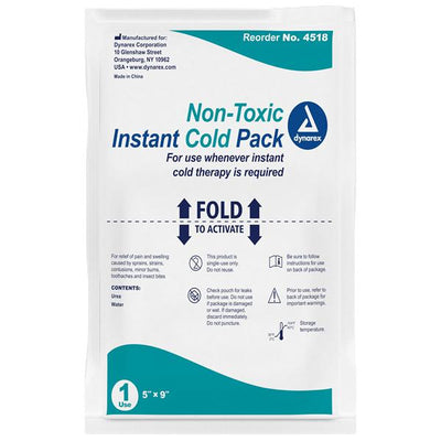 Dynarex Corporation Pack Cold Instant Disposable 5x9" 24/Ca - 4518