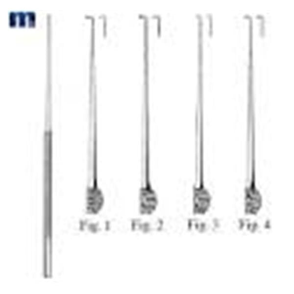 BR Surgical, LLC Hook Nerve/Vessel Krayenbuehl 19cm Small Stainless Steel Each - BR18-19215
