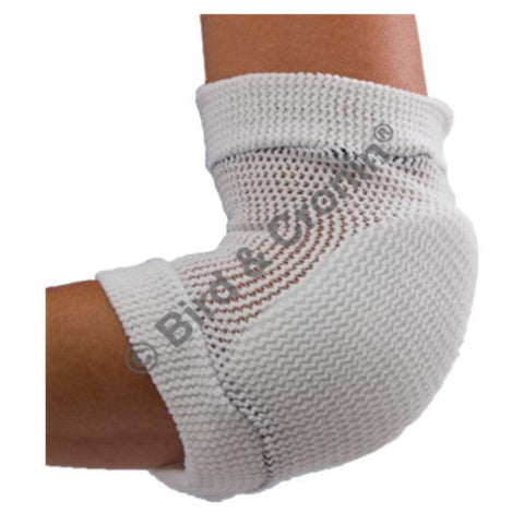 Bird & Cronin Protector Padded Cradles Heel/Elbow Mesh White Universal 1/Pr - 8140424