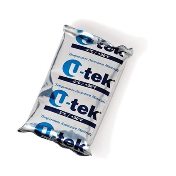 Marketlab U-Tek Gel Pack For Specimen Requiring Extreme Cold 7x4x1" 24/Pk - 412