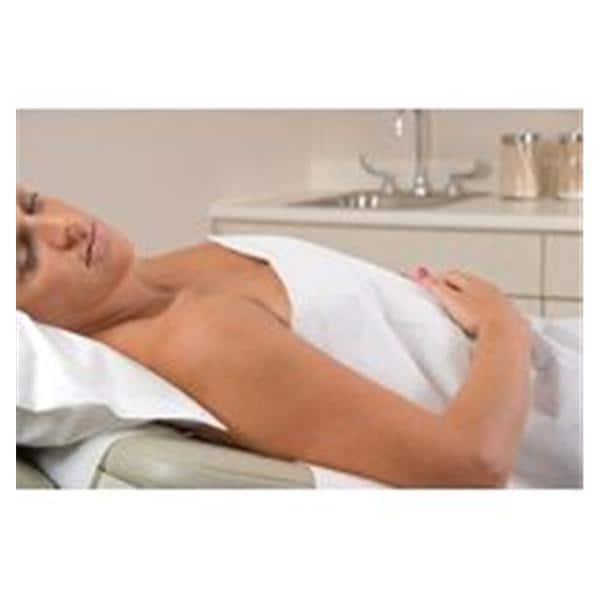 Graham Medical Drape Sheet Fanfold 24 in x 40 in White 2 Ply 200/Ca - 70344N