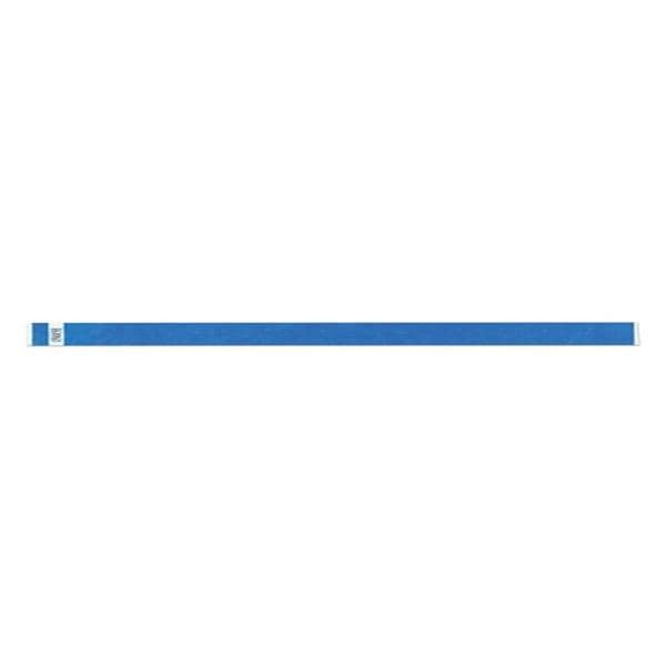 Precision Dynamics Corp. Wristband Identification DuPont Tyvek Blue 500/Pk - NTS-13-PDM