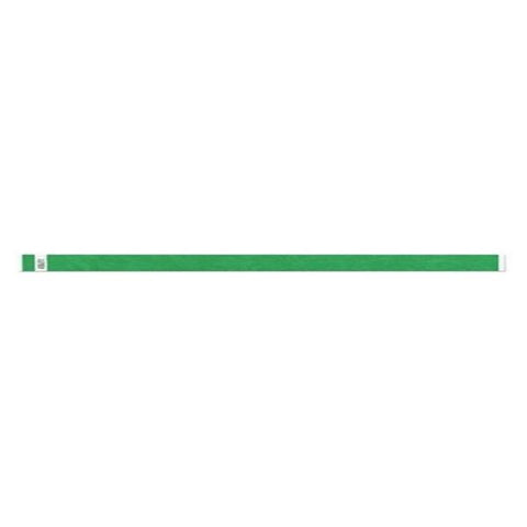 Precision Dynamics Corp. Wristband Identification DuPont Tyvek Green 500/Package - NTS-22-PDM