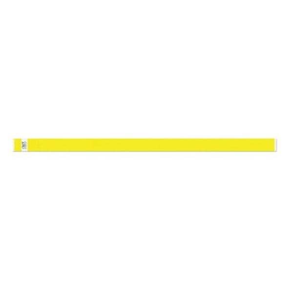 Precision Dynamics Corp. Wristband Identification DuPont Tyvek Yellow 500/Pk - NTS-14-PDM