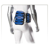 Cropper Medical Brace Stabilizer BackJack Flex Adult Box Set Lumbar Black/Blue Size X-Large Each - 37305