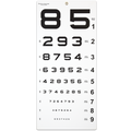 DISTANCE TRADITIONAL NUMBERS 20 FT. CHART