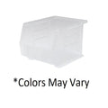 Akro Bin Storage AkroBins 10-3/4x8-1/4x7" Clear Polymer With Label Holder 6/Case - Mils - 30239SCLAR