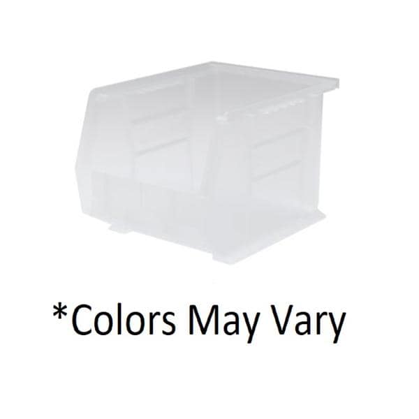 Akro Bin Storage AkroBins 10-3/4x8-1/4x7" Clear Polymer With Label Holder 6/Case - Mils - 30239SCLAR