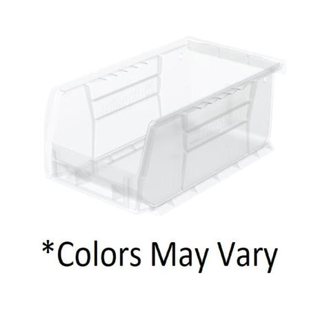 Akro Bin Storage AkroBins 7-3/8x4-1/8x3" Clear Polymer With Label Holder 24/Case - Mils - 30220SCLAR