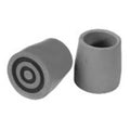 Invacare Tips Cane Rubber 0.5" Black 10/Pk - 1141737